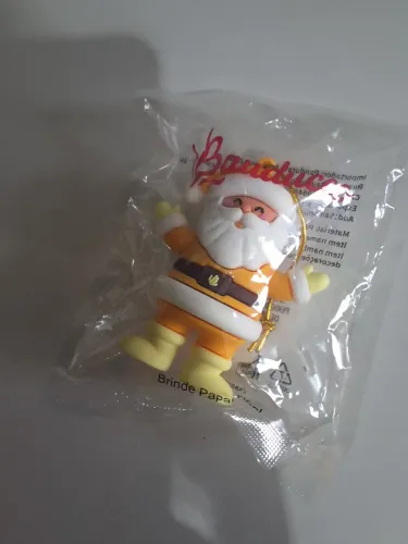 Papai noel enfeite bauducco