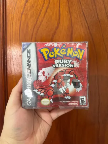 Pokémon Ruby GBA CIB Original Americano
