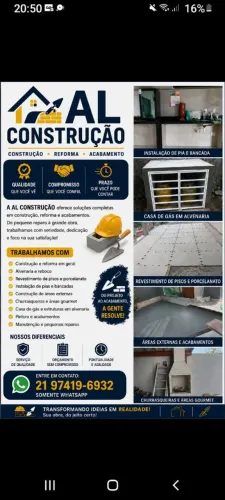 Al reformas e construção oferece responsabilidade e confiança aus clientes