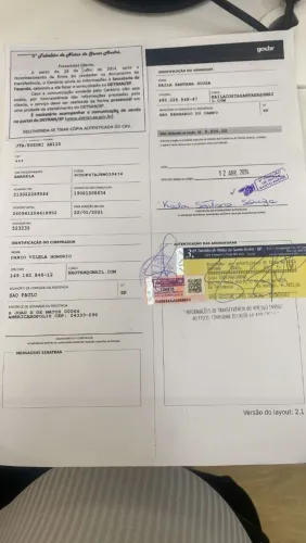 Burgam 125 tem 1800 de dok da pra fazer o documento