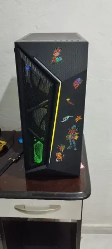 Gabinete RGB com fonte