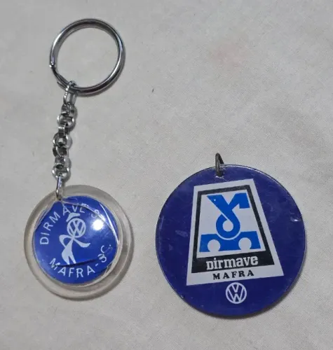 Chaveiros Antigos Concessionária Volkswagen Dirmave Mafra Sc