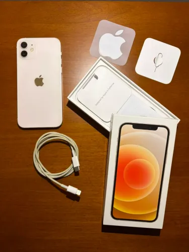 Iphone 12, 128gb, Branco - Impecável