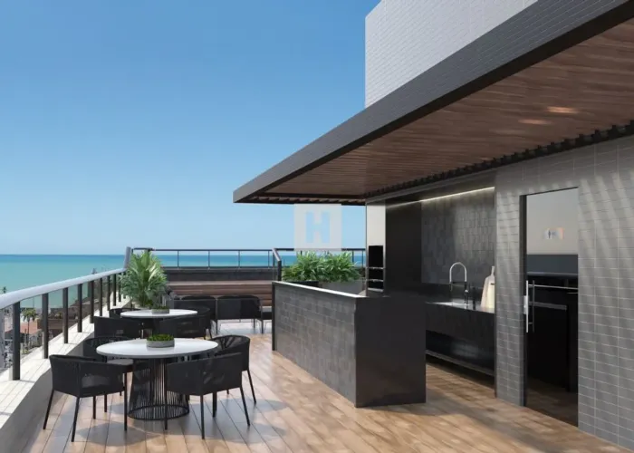 Studio com 1 dormitório à venda, 20 m² por R$ 350.000,00 - Bessa - João Pessoa/PB