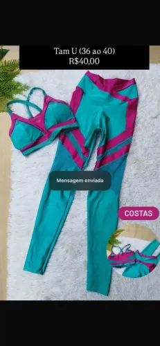 conjunto academia