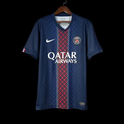 Camisa PSG Paris Saint Germain Torcedor 2025/26 Azul - Home Pronta Entrega