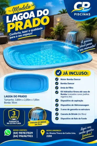 Piscina de Fibra