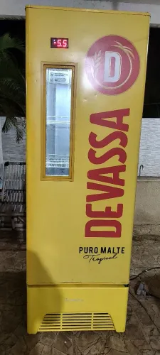 freezer cervejeiro metalfrio devassa 127V super conservado 