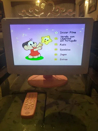 TV princesas com controle remoto 