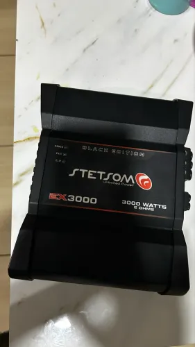 Módulo stetsom ex3000 em 2 ohms , muito novo