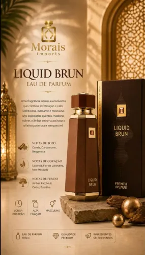Perfume Masculino Líquid Brun