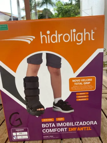 Bota imobilizadora infantil