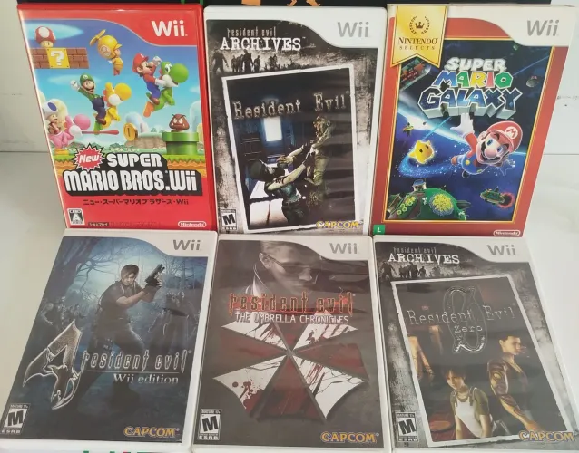 Jogos Nintendo WII (leia a descrição)