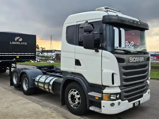 Scania G420 6x2 Ano 2011 Retarder Semi automático último sem arla e s10 Oportunidade único