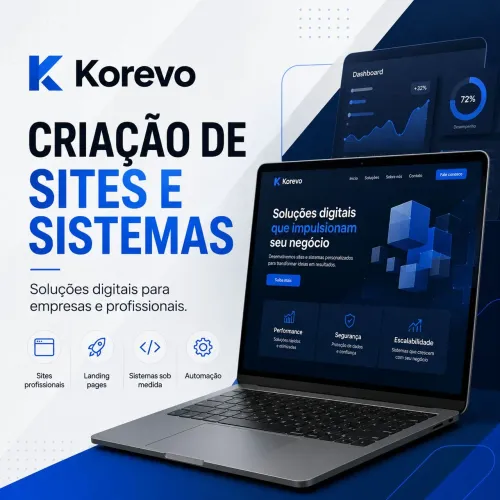 Criação de Sites, Sistemas e Soluções Digitais para Empresas