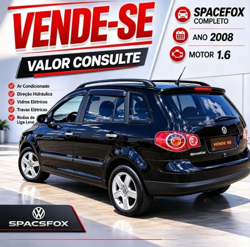 Volkswagen Spacefox Comfortline 1.6 MI T.flex 8V 5P 2008