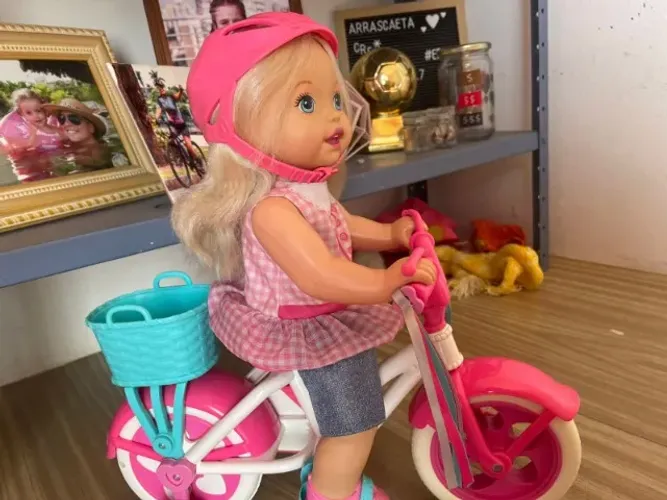Little Mommy com Bicicleta - Diversão e Aventura!