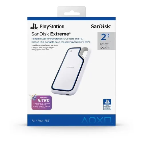 Ssd Externo Portátil Sandisk Extreme 2tb Para Playstation 5