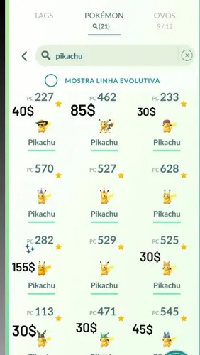 Pikachu Pokémon Go EVENTOS