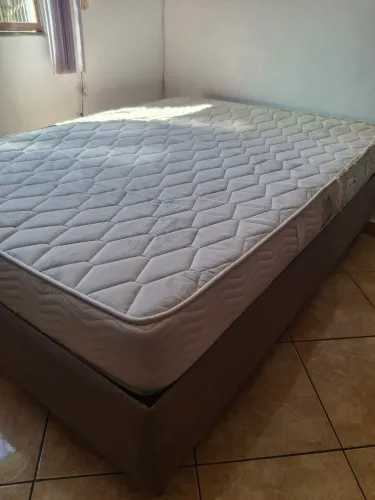 Cama Box Casal Orthocrin Jade D60 138x188 - Excelente Estado