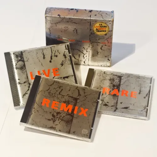 BOX CD Red Hot Chili Peppers - Live Rare Remix - Excelente estado!