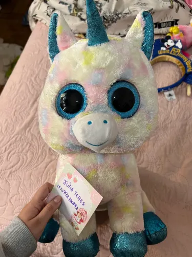 Pelúcia Unicórnio Ty Beanie Boos Grande
