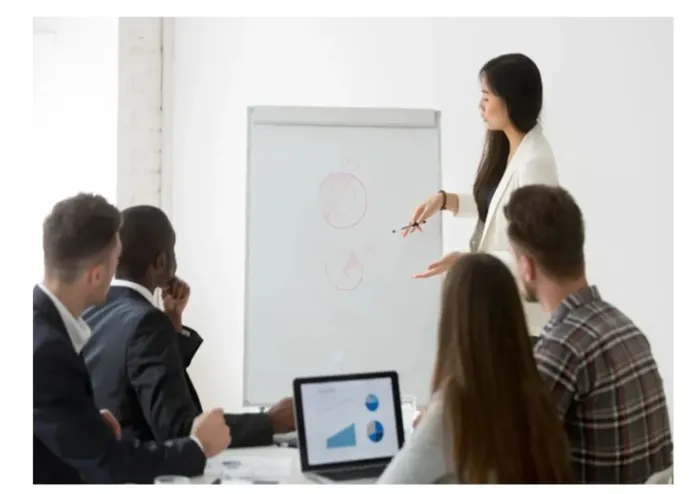 Bloco Flip chart 50 folhas com picote SAN REMO 88x64cm aula-reunião-apresentação 