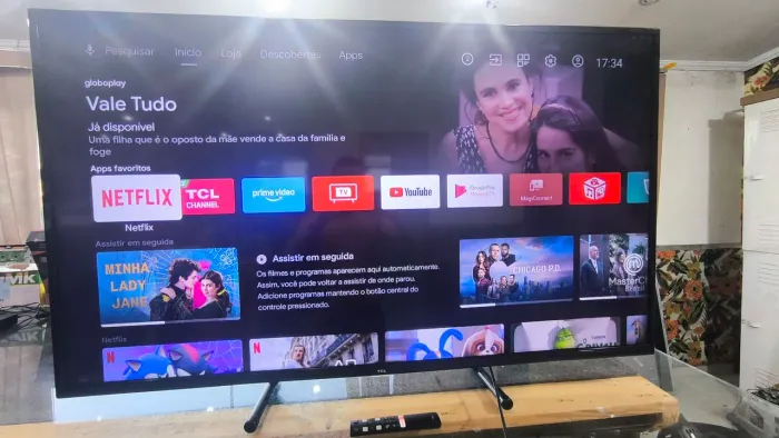 Televisão Smart TCL 50 Polegadas 4K Android