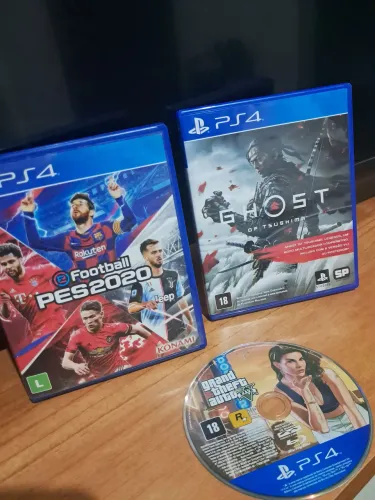 Jogos PS4 impecáveis