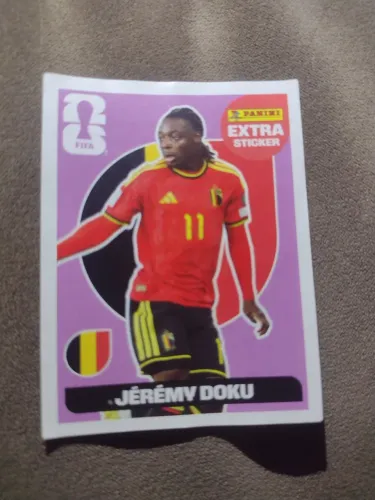 Carta legend extra stickers JÉRÉMY DOKU
