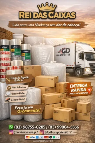 Caixa de papelão em João Pessoa kit com 10 caixa