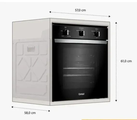 ? FORNO ELÉTRICO CONSUL