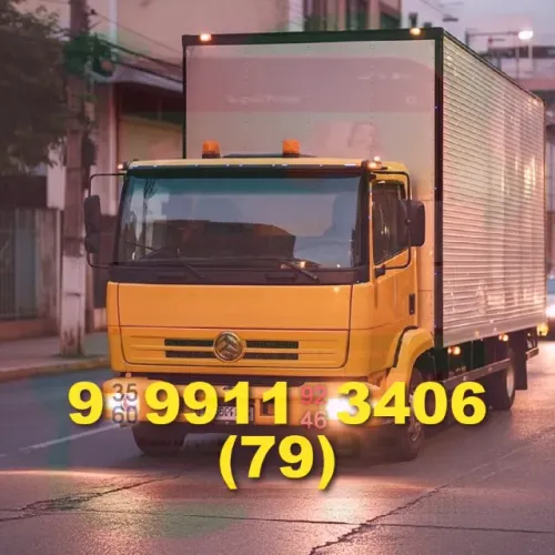 frete em caminhão baú com agilidade em Aracaju - atendimento rápido!