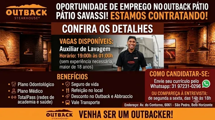 Auxiliar de Lavagem