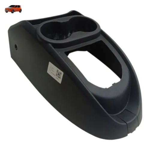 Moldura Porta Copo Console Central Fiat Uno Sporting 2011 Preto