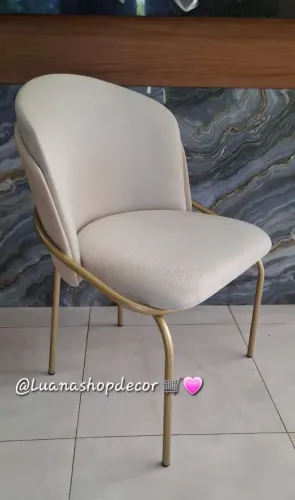 Cadeira Metalon Luxo - Direto da Fonte