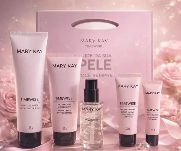 Skincare time wise avançando Mary Kay