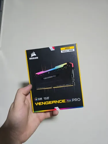 MEMÓRIA RAM 3600 MHZ 16GB DDR4 CORSAIR VENGEANCE 2x8