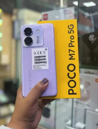 Xiaomi Poco M7 PRO 5G NFC - 8GB Ram / 256GB Rom - Global + Capinha e Película - Lacrados!!