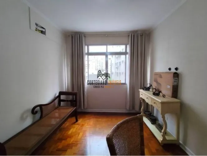 Apartamento com 1 dormitório para alugar, 69 m² por R$ 3.500,02/mês - Gonzaga - Santos/SP