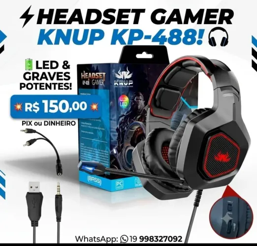 Fone gamer