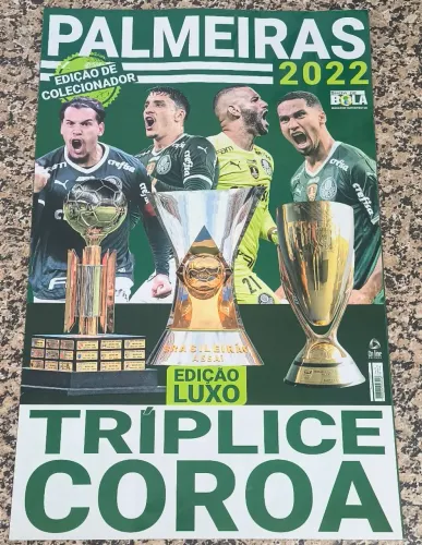 Poster do Palmeiras Tríplice Coroa