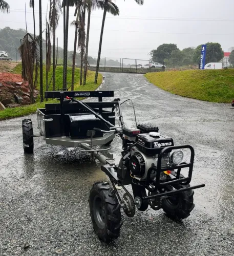 Motocultivador a Gasolina 7HP Motor 4T 212cc C/ Enxadas Toyama