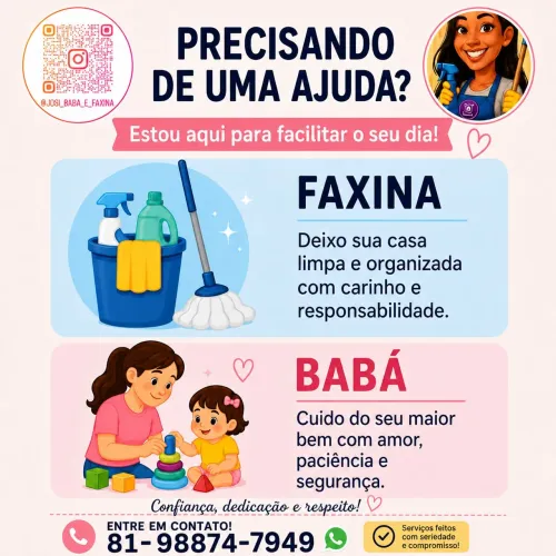 FAXINA E BABÁ 