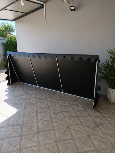 Toldo na promoção