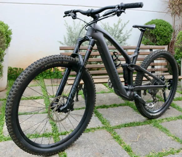 Trek EX-e 9 carbono top tam M e mtb bicicleta ebike levo sense