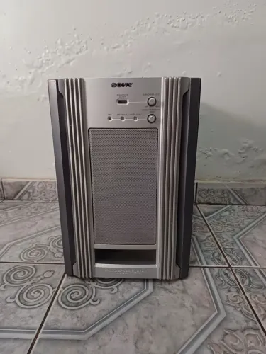 Caixa subwoofer passiva não e ativa. Leia toda a descrição a baixo