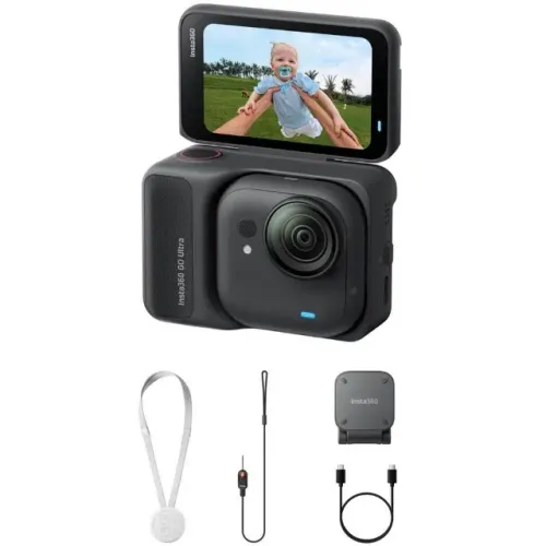 Câmera de Ação Insta360 GO Ultra 4K Standard Bundle