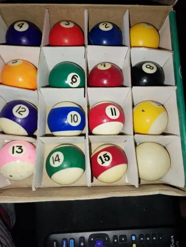 Jogo de bolas de bilhar