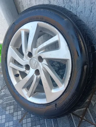Roda avulsa aro 15 Honda Fit